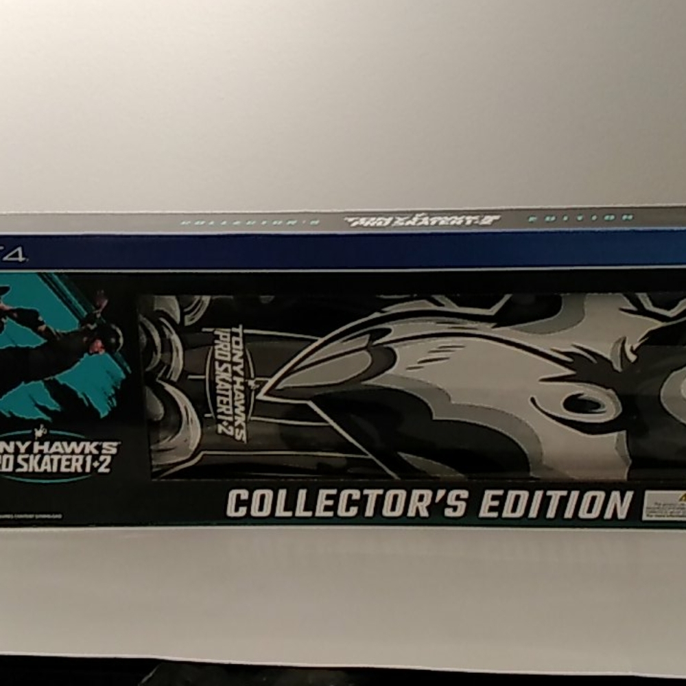 Tony hawks ps4 collector edition pro skater 1,2